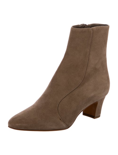 Manolo Blahnik Suede Boots