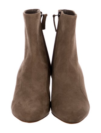Manolo Blahnik Suede Boots