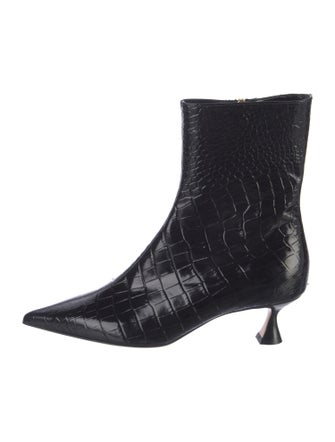 Manolo Blahnik Leather Boots