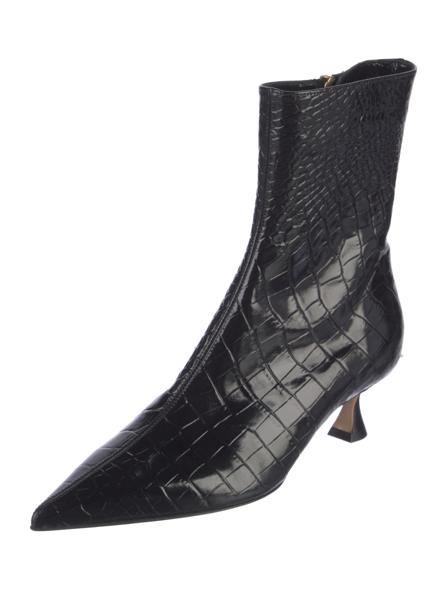 Manolo Blahnik Leather Boots