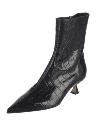 Manolo Blahnik Leather Boots