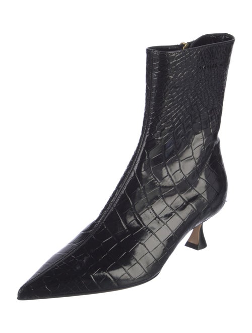 Manolo Blahnik Leather Boots