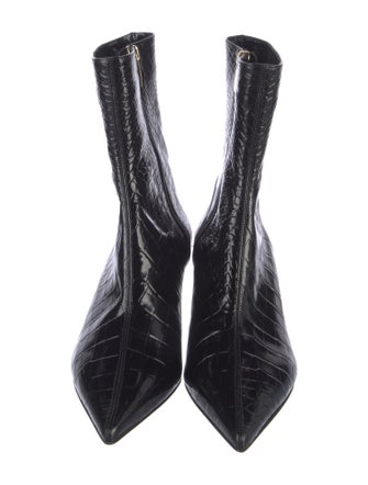 Manolo Blahnik Leather Boots