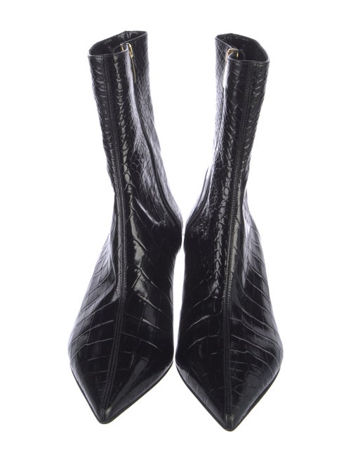 Manolo Blahnik Leather Boots