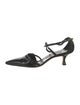 Manolo Blahnik Patent Leather D'Orsay Pumps