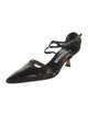 Manolo Blahnik Patent Leather D'Orsay Pumps