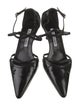 Manolo Blahnik Patent Leather D'Orsay Pumps