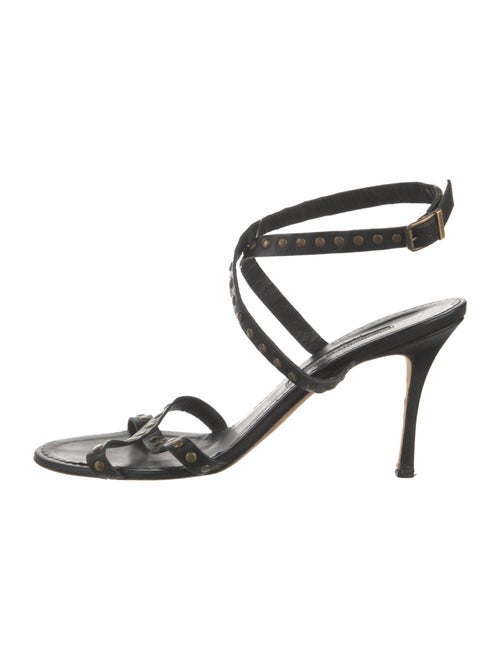 Manolo Blahnik Leather Sandals