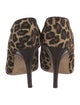 Manolo Blahnik Ponyhair Animal Print Boots