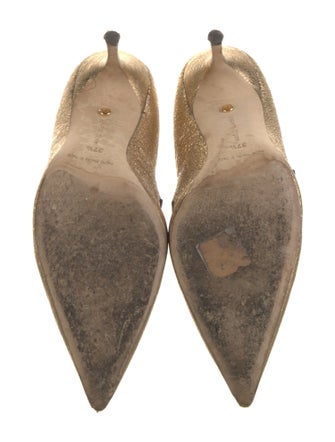 Manolo Blahnik Leather Pumps