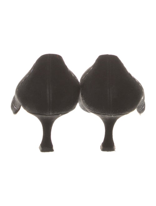 Manolo Blahnik Suede Pumps