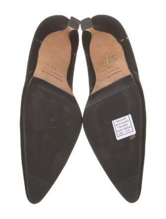 Manolo Blahnik Suede Pumps
