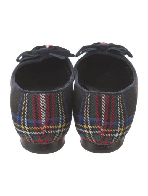 Manolo Blahnik Printed Ballet Flats