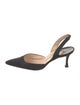 Manolo Blahnik Satin Slingback Pumps