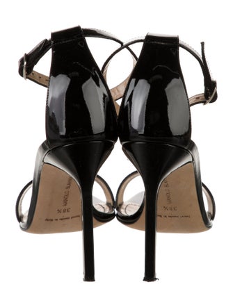 Manolo Blahnik Patent Leather Sandals