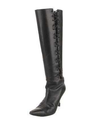 Manolo Blahnik Leather Boots