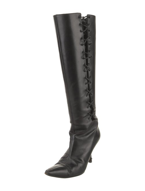 Manolo Blahnik Leather Boots