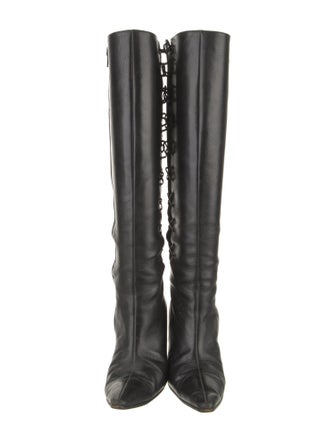 Manolo Blahnik Leather Boots