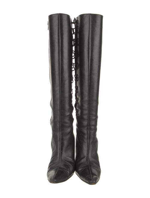 Manolo Blahnik Leather Boots