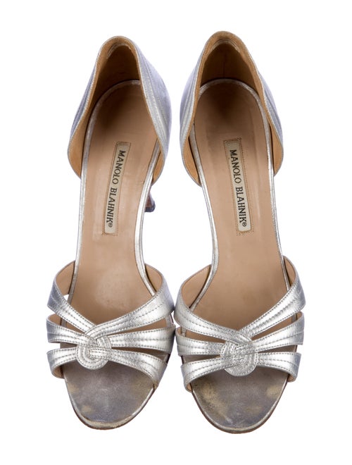 Manolo Blahnik Leather Sandals