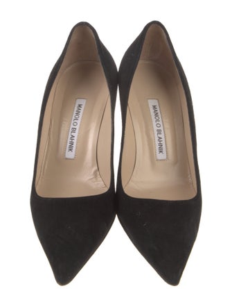 Manolo Blahnik Suede Pumps