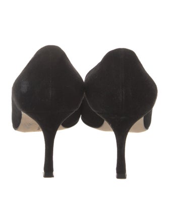 Manolo Blahnik Suede Pumps