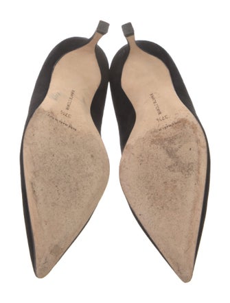 Manolo Blahnik Suede Pumps
