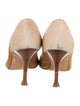 Manolo Blahnik Ponyhair Colorblock Pattern Pumps