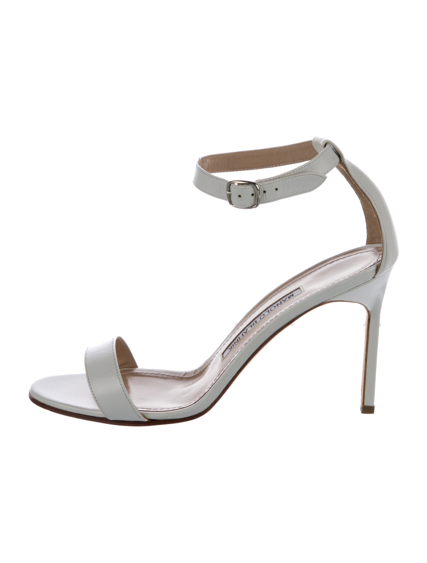 Manolo Blahnik Leather Sandals