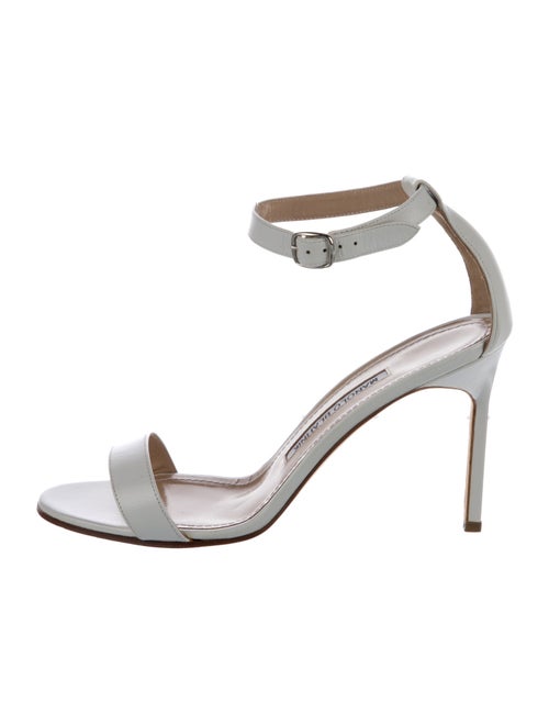 Manolo Blahnik Leather Sandals