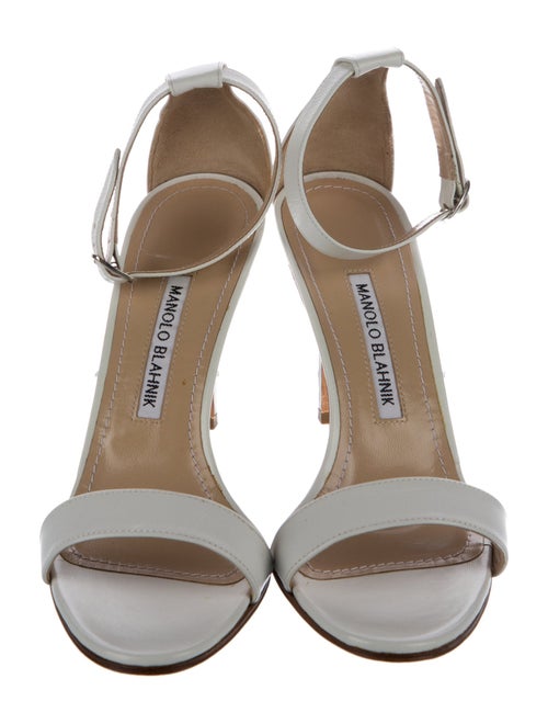 Manolo Blahnik Leather Sandals
