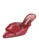Manolo Blahnik Suede Mules