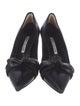 Manolo Blahnik Leather Pumps
