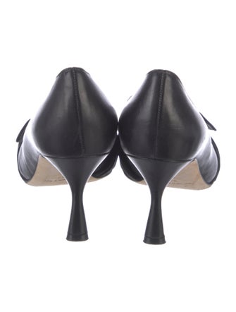 Manolo Blahnik Leather Pumps