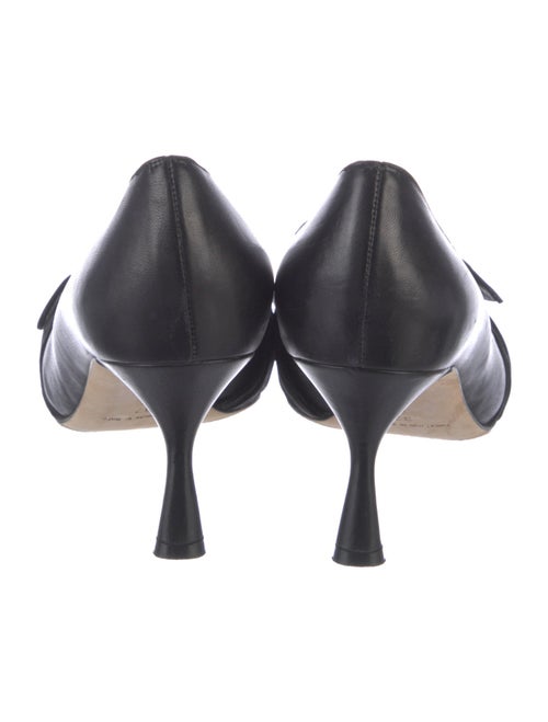 Manolo Blahnik Leather Pumps