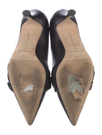 Manolo Blahnik Leather Pumps