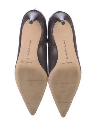Manolo Blahnik Leather Boots