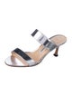 Manolo Blahnik Patent Leather Slides