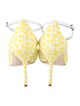 Manolo Blahnik Printed Pumps