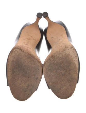 Manolo Blahnik Leather Pumps