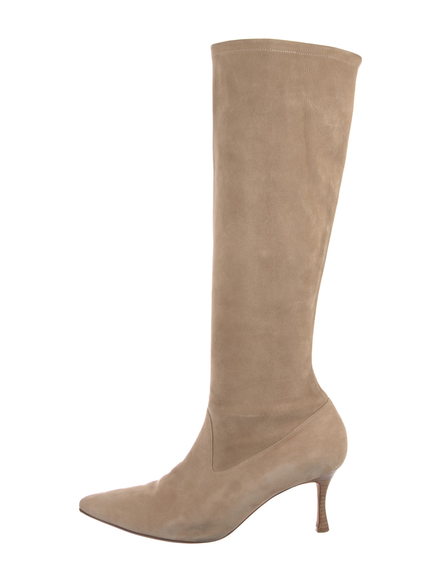 Manolo Blahnik Suede Boots