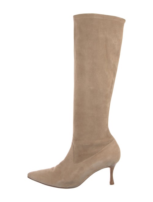 Manolo Blahnik Suede Boots