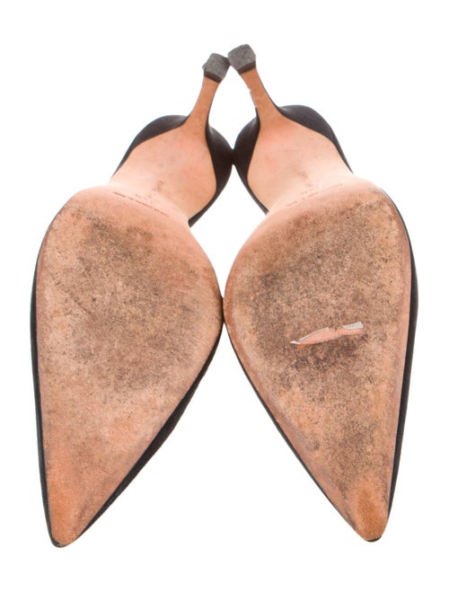 Manolo Blahnik Suede Mules