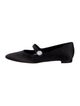 Manolo Blahnik Satin Mary Jane Flats