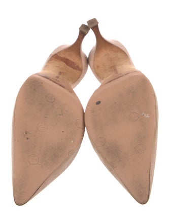 Manolo Blahnik Suede Mules