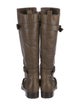 Manolo Blahnik Leather Riding Boots