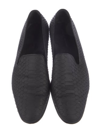 Manolo Blahnik Leather Loafers