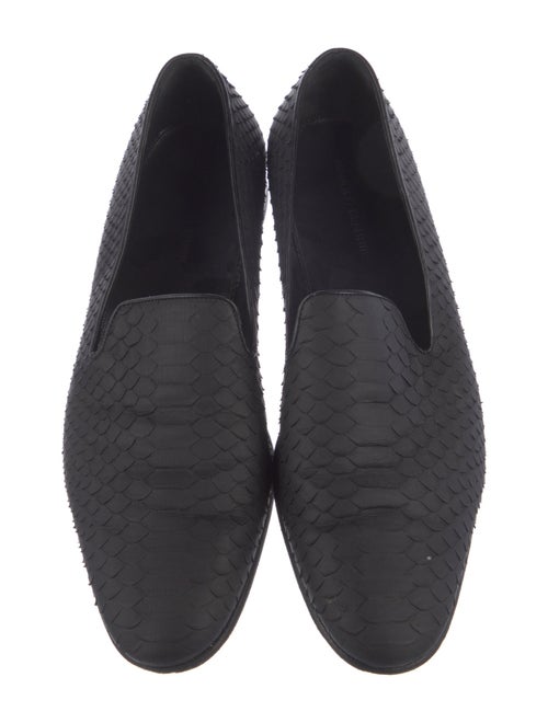 Manolo Blahnik Leather Loafers