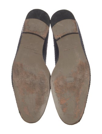 Manolo Blahnik Leather Loafers