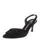 Manolo Blahnik Suede Slingback Pumps